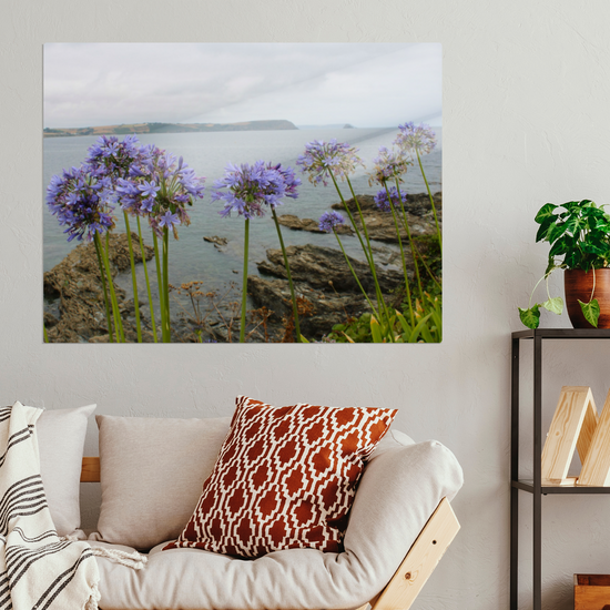Metal Wall Art Prints. Portscatho. Cornwall. England.