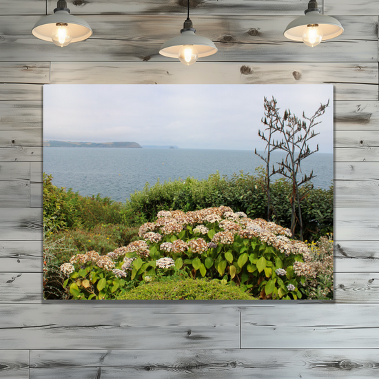 Metal Wall Art Prints. Portscatho. Cornwall. England.