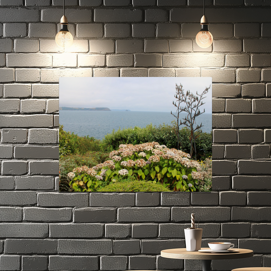 Metal Wall Art Prints. Portscatho. Cornwall. England.