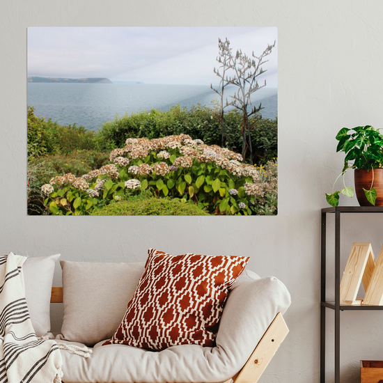 Metal Wall Art Prints. Portscatho. Cornwall. England.