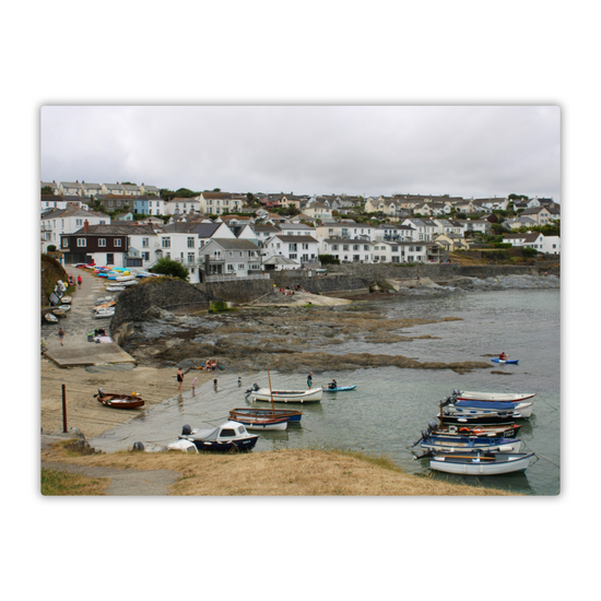 Metal Wall Art Prints. Portscatho. Cornwall. England.