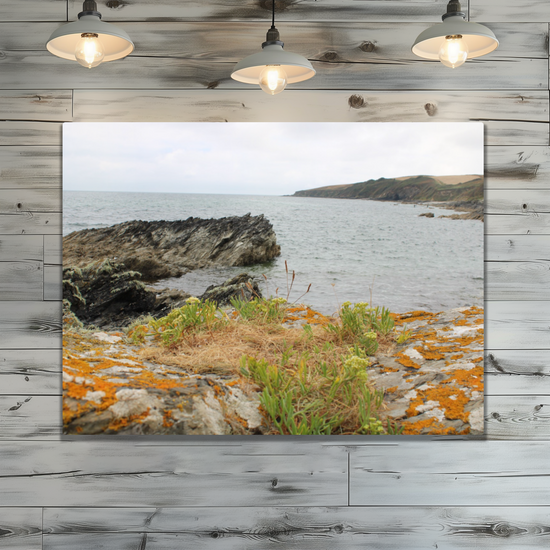 Metal Wall Art Prints. Portscatho. Cornwall. England.
