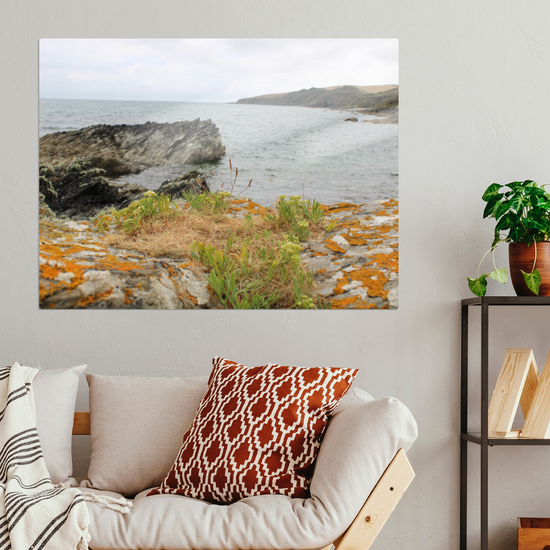 Metal Wall Art Prints. Portscatho. Cornwall. England.