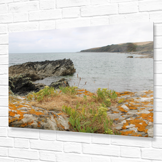 Metal Wall Art Prints. Portscatho. Cornwall. England.