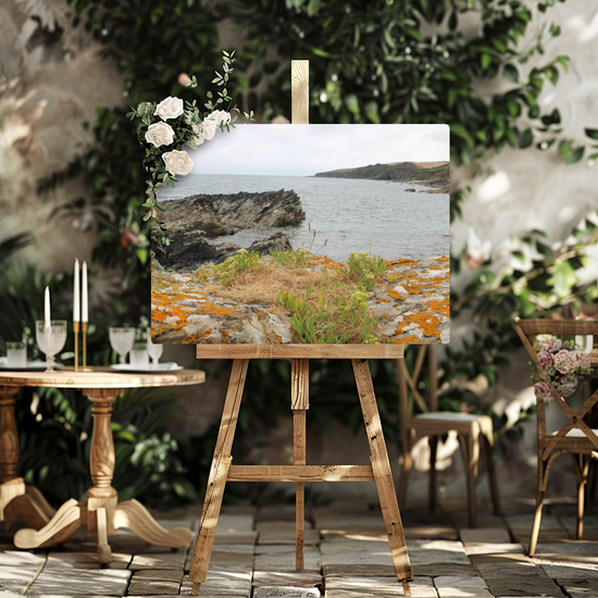 Metal Wall Art Prints. Portscatho. Cornwall. England.