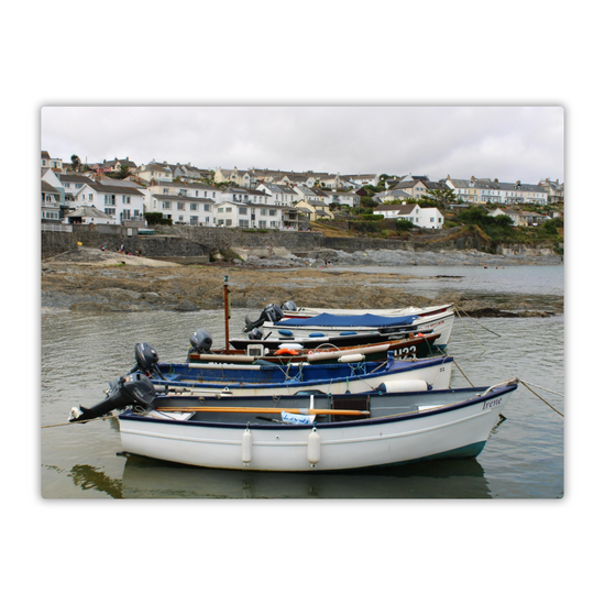 Metal Wall Art Prints. Portscatho. Cornwall. England.