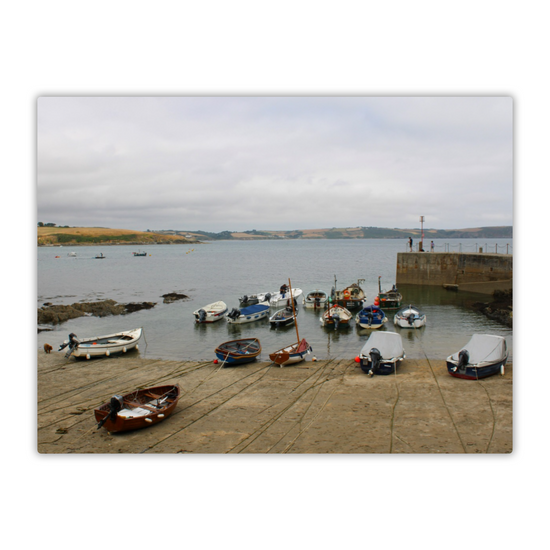 Metal Wall Art Prints. Portscatho. Cornwall. England.