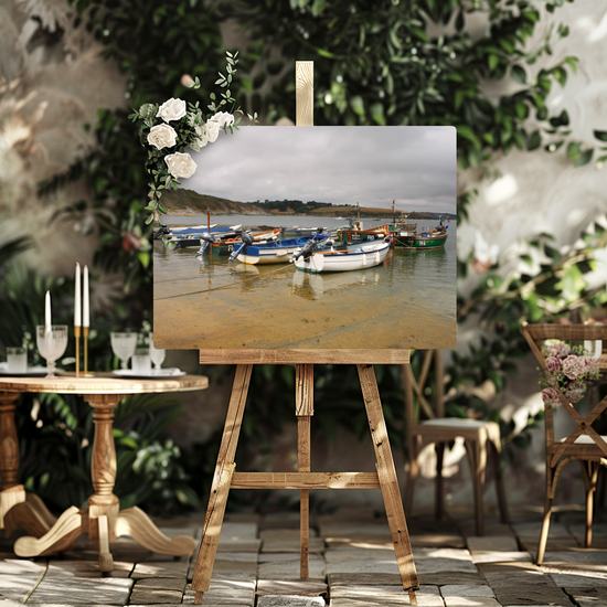 Metal Wall Art Prints. Portscatho. Cornwall. England.