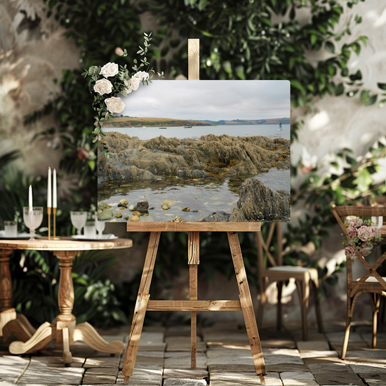 Metal Wall Art Prints. Portscatho. Cornwall. England.