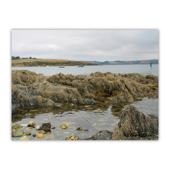 Metal Wall Art Prints. Portscatho. Cornwall. England.