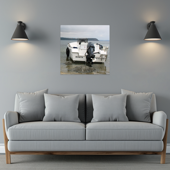 Metal Wall Art Prints. Portscatho. Cornwall. England.