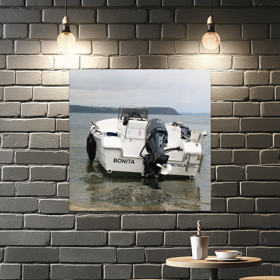 Metal Wall Art Prints. Portscatho. Cornwall. England.