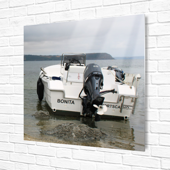 Metal Wall Art Prints. Portscatho. Cornwall. England.