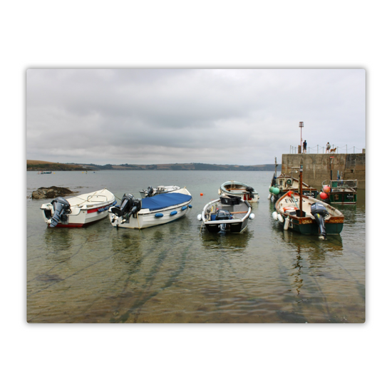 Metal Wall Art Prints. Portscatho. Cornwall. England.