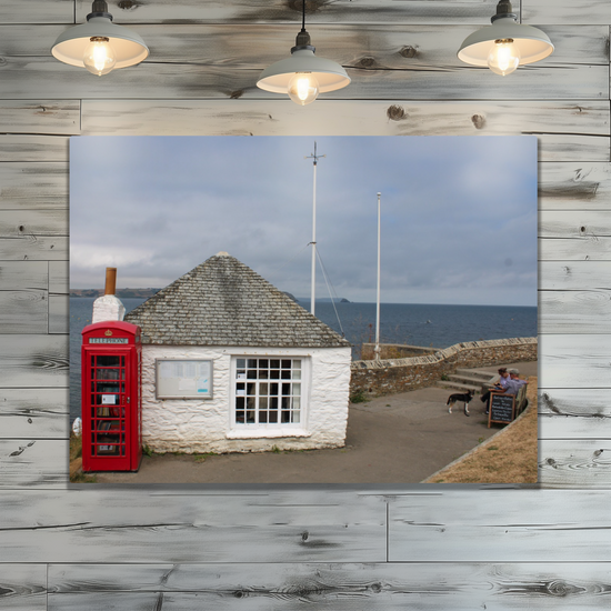 Metal Wall Art Prints. Portscatho. Cornwall. England.