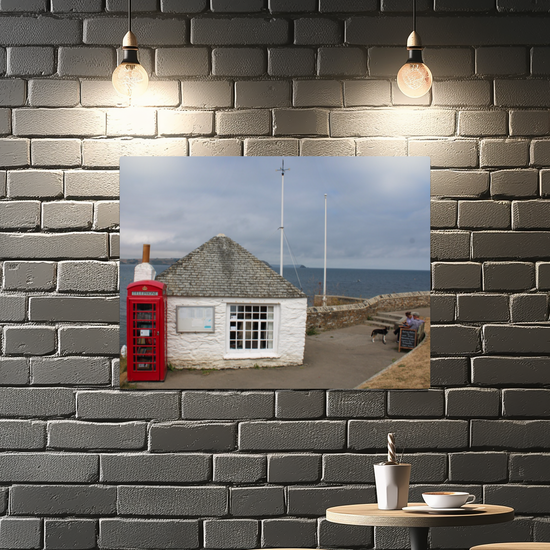 Metal Wall Art Prints. Portscatho. Cornwall. England.