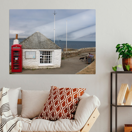Metal Wall Art Prints. Portscatho. Cornwall. England.