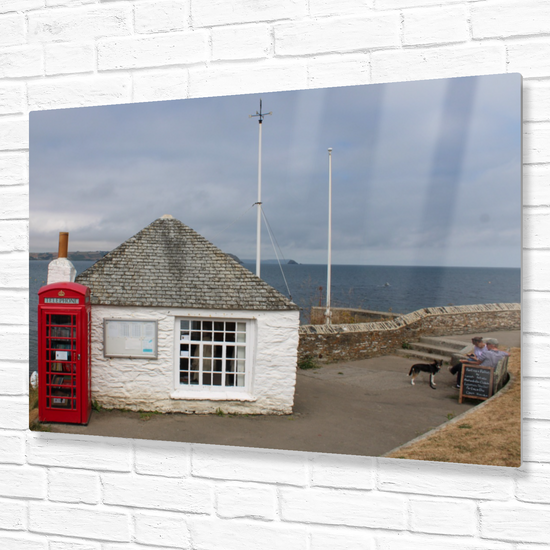 Metal Wall Art Prints. Portscatho. Cornwall. England.