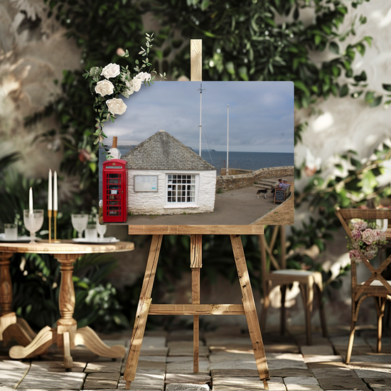 Metal Wall Art Prints. Portscatho. Cornwall. England.