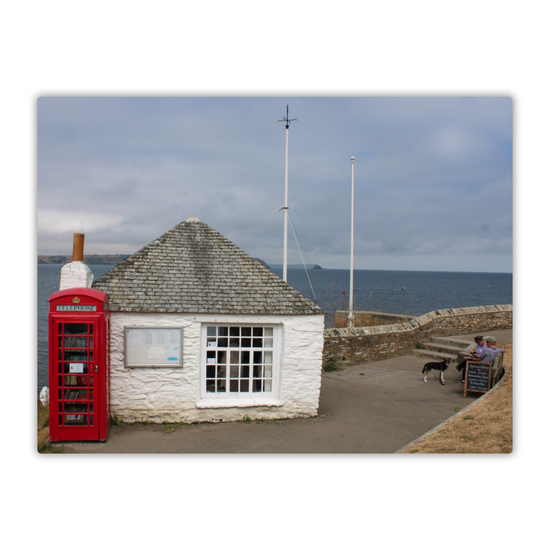 Metal Wall Art Prints. Portscatho. Cornwall. England.