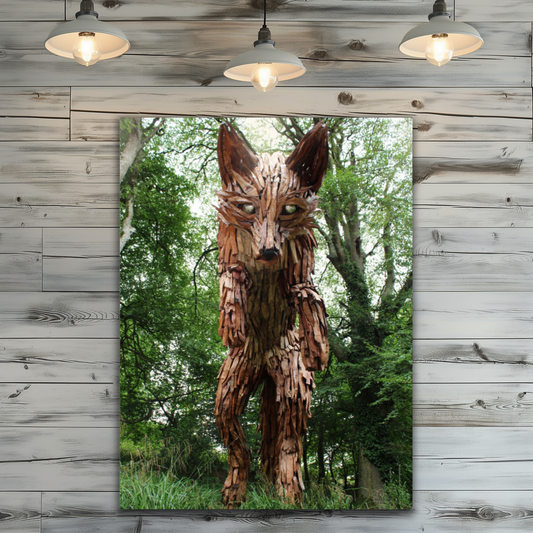 Metal Wall Art Prints. The Lost Gardens of Heligan. St. Austell. Cornwall. England.