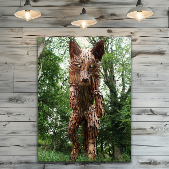 Metal Wall Art Prints. The Lost Gardens Of Heligan, St. Austell. Cornwall. England.