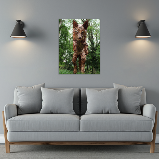 Metal Wall Art Prints. The Lost Gardens Of Heligan, St. Austell. Cornwall. England.