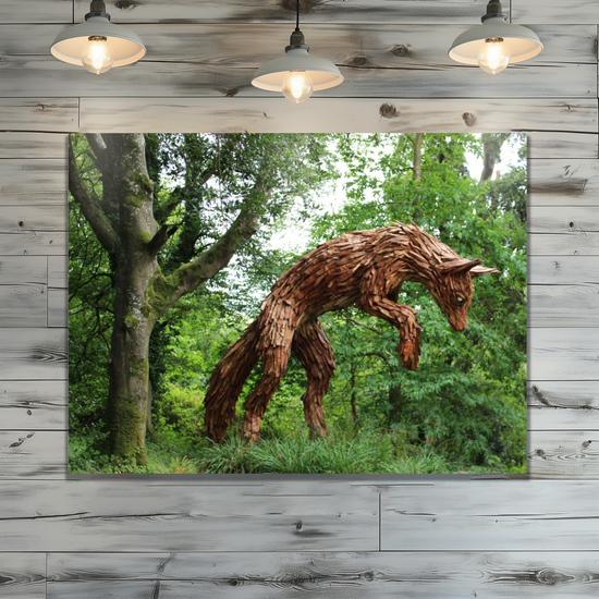Metal Wall Art Prints. The Lost Gardens of Heligan. St.Austell. Cornwall. England.