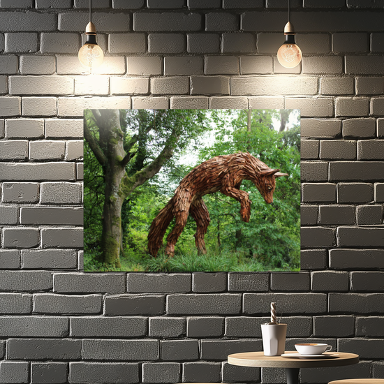 Metal Wall Art Prints. The Lost Gardens of Heligan. St.Austell. Cornwall. England.