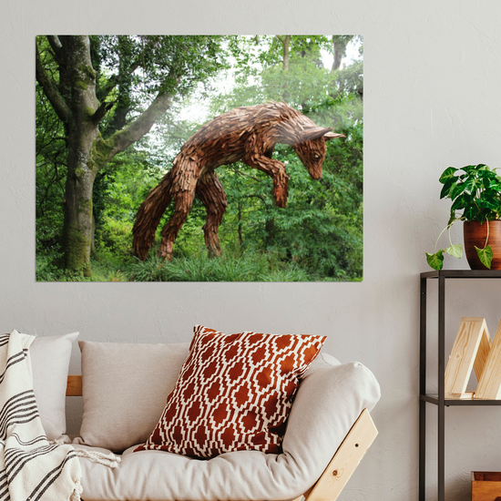 Metal Wall Art Prints. The Lost Gardens of Heligan. St.Austell. Cornwall. England.