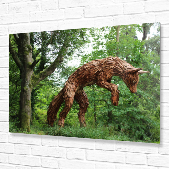 Metal Wall Art Prints. The Lost Gardens of Heligan. St.Austell. Cornwall. England.