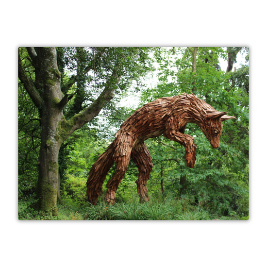 Metal Wall Art Prints. The Lost Gardens of Heligan. St.Austell. Cornwall. England.