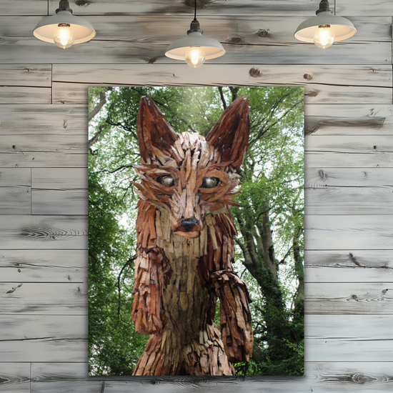 Metal Wall Art Prints. The Lost Gardens Of Heligan. St. Austell. Cornwall.