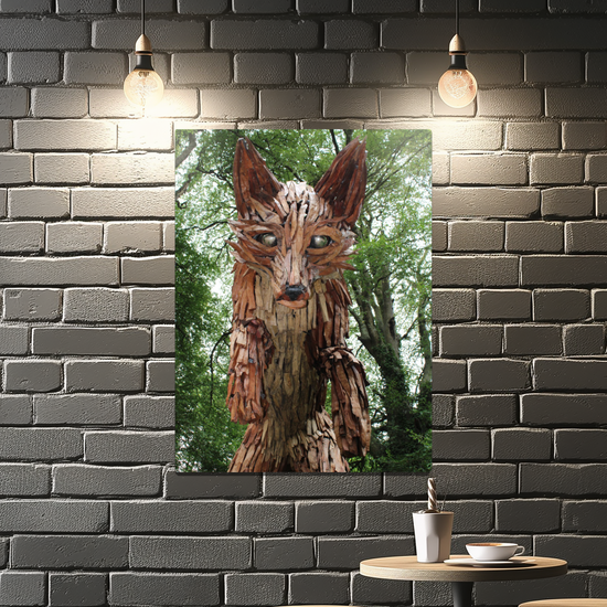 Metal Wall Art Prints. The Lost Gardens Of Heligan. St. Austell. Cornwall.