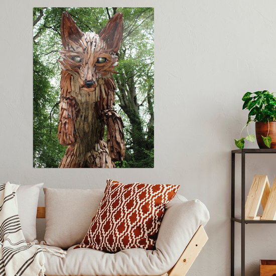 Metal Wall Art Prints. The Lost Gardens Of Heligan. St. Austell. Cornwall.