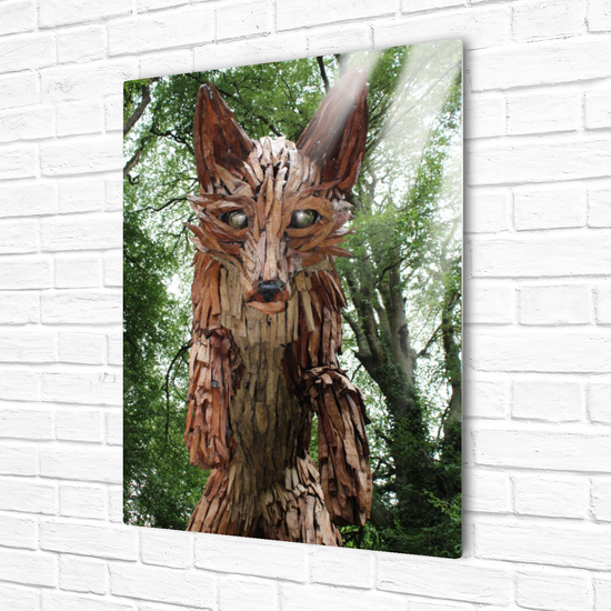 Metal Wall Art Prints. The Lost Gardens Of Heligan. St. Austell. Cornwall.
