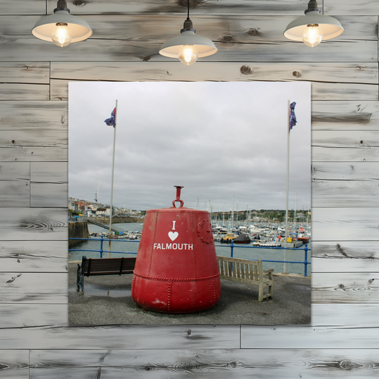 Metal Wall Art Prints. Falmouth. Cornwall. England.