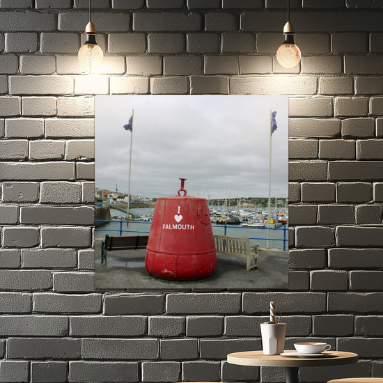 Metal Wall Art Prints. Falmouth. Cornwall. England.