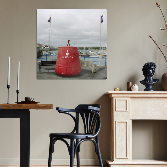 Metal Wall Art Prints. Falmouth. Cornwall. England.