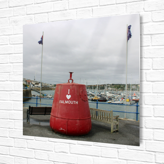 Metal Wall Art Prints. Falmouth. Cornwall. England.