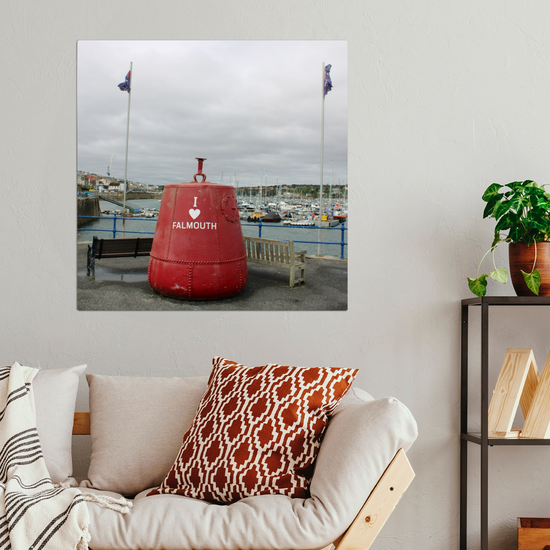 Metal Wall Art Prints. Falmouth. Cornwall. England.