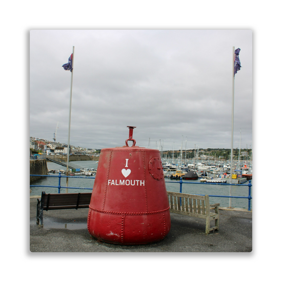 Metal Wall Art Prints. Falmouth. Cornwall. England.