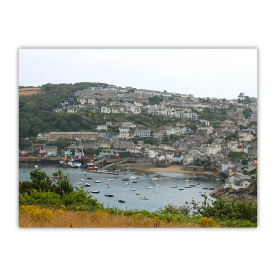 Metal Wall Art Prints. Polruan. Cornwall. England.