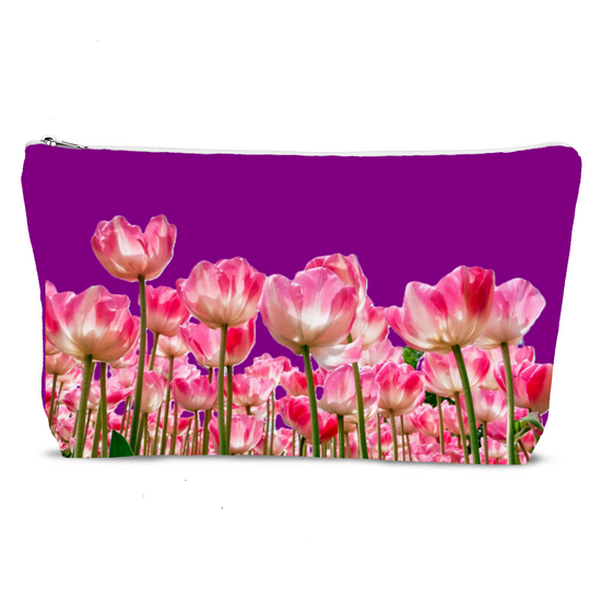 The Luxury Poly Linen Cosmetic Bag. Animals & Nature.