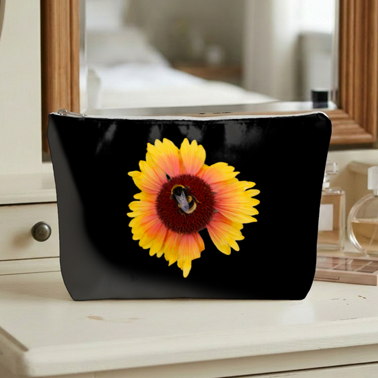 The Luxury Poly Linen Cosmetic Bag. Animals & Nature.