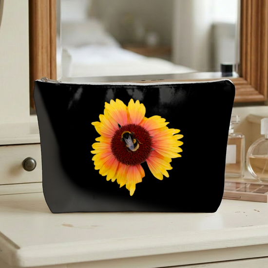 The Luxury Poly Linen Cosmetic Bag. Animals & Nature.