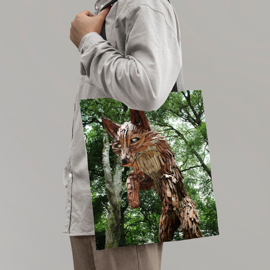 The Elegant All - Over Printed Poly Canvas Tote Bag. Flowers & Nature.