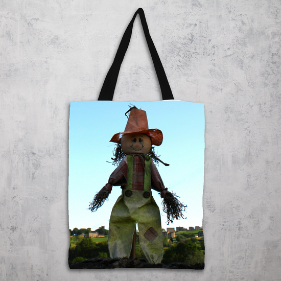 The Elegant All - Over Printed Poly Canvas Tote Bag. Flowers & Nature.