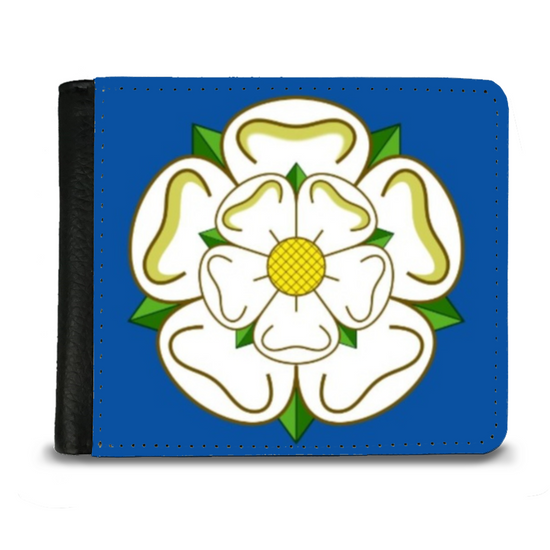 The Faux Gentlemen's Wallet. The County Flags Of England. Yorkshire.