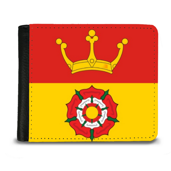 The Faux Leather Gentleman's Wallet. The County Flags Of England. Hampshire.